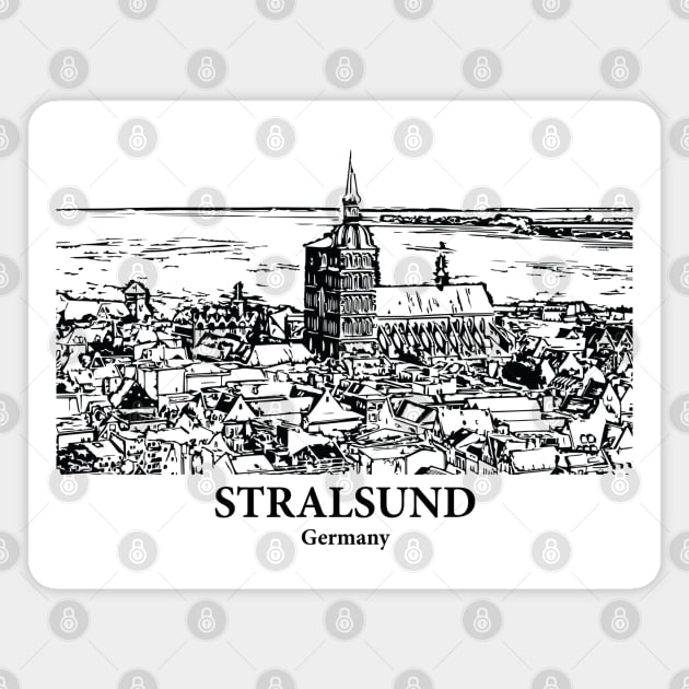 Stralsund - Germany Magnet by Lakeric